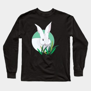 White bunny Long Sleeve T-Shirt